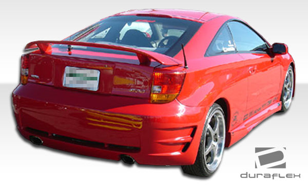 Extreme Dimensions Duraflex Type K Side Skirts Compatible With 2000-2005 Toyota Celica - 2 Piece - 100191