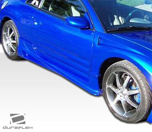 Extreme Dimensions Duraflex Bomber Side Skirts Compatible With 2000-2005 Mitsubishi Eclipse - 2 Piece - 100117