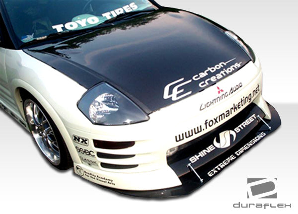 Extreme Dimensions Duraflex Shine Fender Flare Compatible With 2000-2005 Mitsubishi Eclipse - 4 Piece - 100123