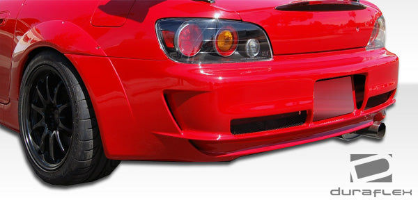 Extreme Dimensions Duraflex A-Sport Rear Bumper Cover Compatible With 2000-2009 Honda S2000 - 1 Piece - 105920
