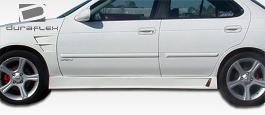 Extreme Dimensions Duraflex B-2 Side Skirts Compatible With 2000-2006 Nissan Sentra - 2 Piece - 100147