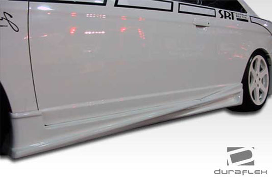 Extreme Dimensions Duraflex Bomber Side Skirts Compatible With 2001-2005 Honda Civic - 2 Piece - 100231