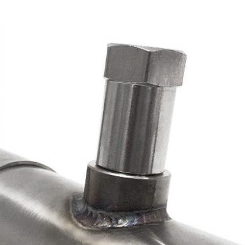 BLOX Racing 02 Diagnostic Plug Stainless Steel