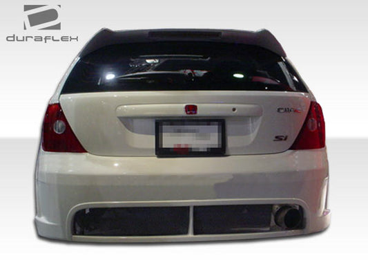 Extreme Dimensions Duraflex Buddy Rear Bumper Cover Compatible With 2002-2005 Honda Civic - 1 Piece - 100444