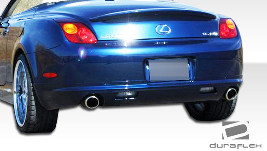 Extreme Dimensions Duraflex W-1 Rear Lip Add On Spoiler Compatible With 2002-2010 Lexus SC - 1 Piece - 103577