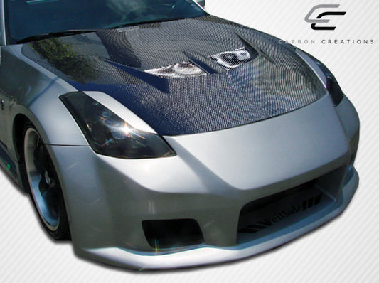 Carbon Creations Evo Hood Compatible With 2003-2006 Nissan 350Z - 1 Piece - 104188