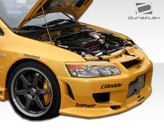 Extreme Dimensions Duraflex C-1 Front Bumper Cover Compatible With 2003-2006 Mitsubishi Evolution - 1 Piece - 100484