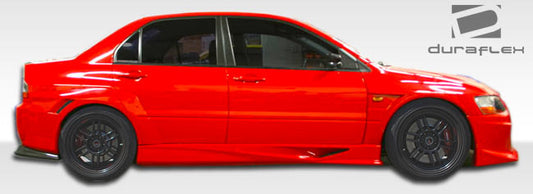 Extreme Dimensions Duraflex VT-X Wide Body Front Fenders Compatible With 2003-2006 Mitsubishi Evolution - 2 Piece - 107215