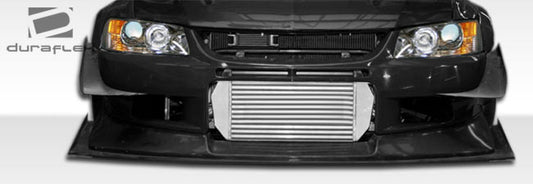 Extreme Dimensions Duraflex VT-X Wide Body Front Lip Spoiler Compatible With 2003-2006 Mitsubishi Evolution - 1 Piece - 107212