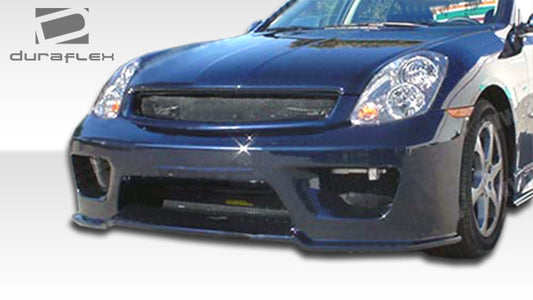 Extreme Dimensions Duraflex Sigma Front Bumper Cover Compatible With 2003-2004 Infiniti G Sedan - 1 Piece - 103292