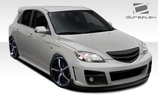 Extreme Dimensions Duraflex X-Sport Front Bumper Cover Compatible With 2004-2009 Mazda 3 - 1 Piece - 107761