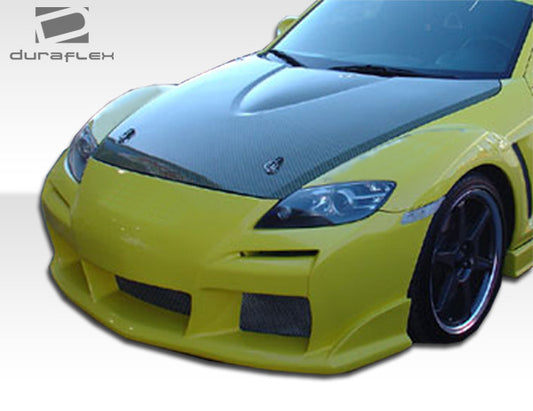 Extreme Dimensions Duraflex Raven Front Bumper Cover Compatible With 2004-2008 Mazda RX8 - 1 Piece - 103214