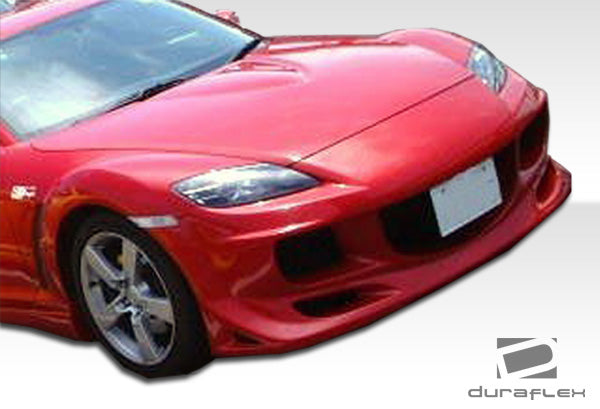 Extreme Dimensions Duraflex R-Speed Front Bumper Cover Compatible With 2004-2008 Mazda RX8 - 1 Piece - 103154