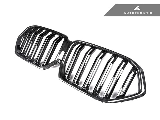 AutoTecknic Dual-Slat Carbon Fiber Front Grille - G06 X6 LCI