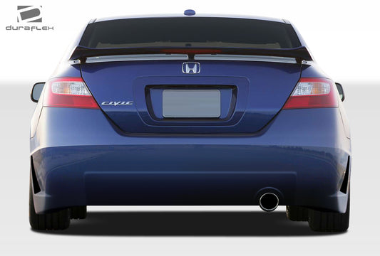 Extreme Dimensions Duraflex B-2 Rear Bumper Cover Compatible With 2006-2011 Honda Civic 2DR - 1 Piece - 106857