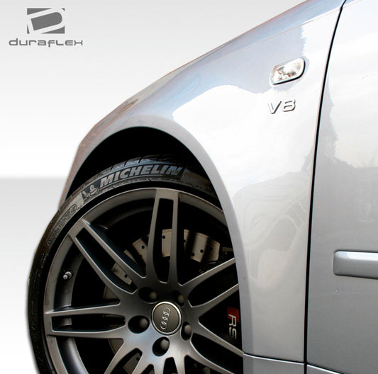 Extreme Dimensions Duraflex RS4 Wide Body Front Fenders Compatible With 2006-2008 Audi A4 - 2 Piece - 105320