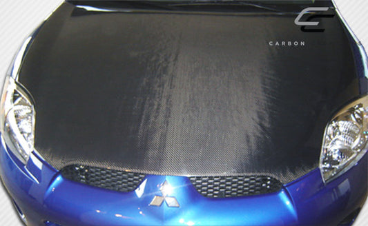 Carbon Creations OEM Look Hood Compatible With 2006-2012 Mitsubishi Eclipse - 1 Piece - 103391