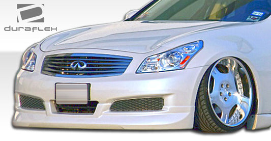 Extreme Dimensions Duraflex GT Spec Front Lip Spoiler Compatible With 2007-2009 Infiniti G Sedan - 1 Piece - 105950