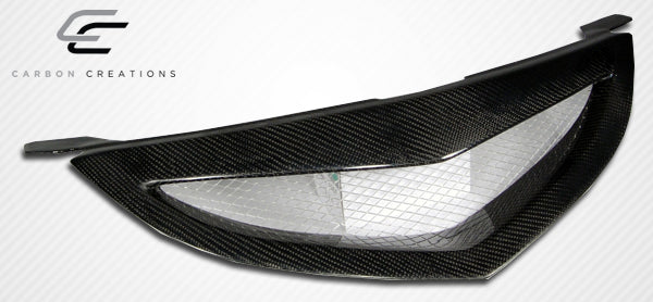 Carbon Creations Open Mouth Grille Compatible With 2004-2009 Mazda 3 - 1 Piece - 105030