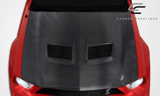 Carbon Creations OEM Look Hood Compatible With 2005-2009 Ford Mustang Cobra - 1 Piece - 104999