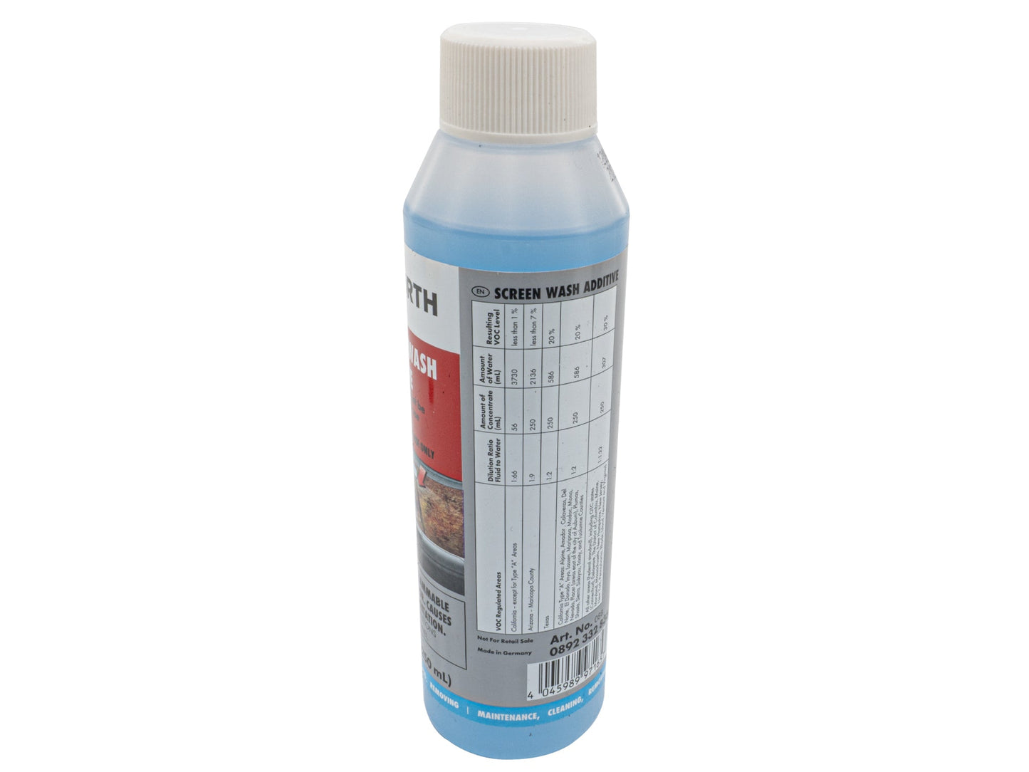 Windshield Wash Additive