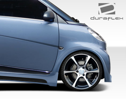 Extreme Dimensions Duraflex GT300 Wide Body Front Fenders Compatible With 2008-2016 Smart ForTwo - 2 Piece - 107843