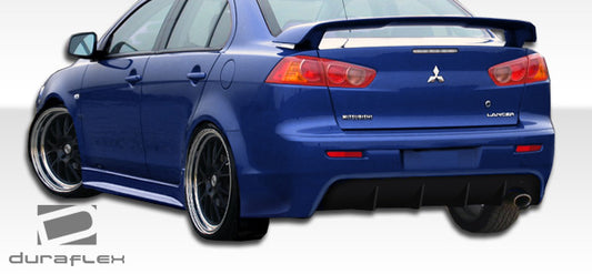 Extreme Dimensions Duraflex GT Concept Rear Bumper Cover Compatible With 2008-2017 Mitsubishi Lancer - 1 Piece - 103944