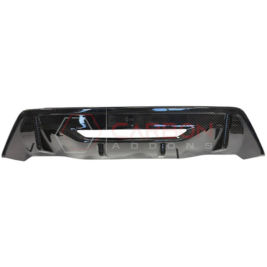 Real Carbon Fiber Rear Diffuser for 2024+ Ford Mustang