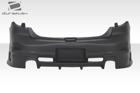 Extreme Dimensions Duraflex Raven Rear Bumper Cover Compatible With 2004-2009 Mazda 3 - 1 Piece - 100567