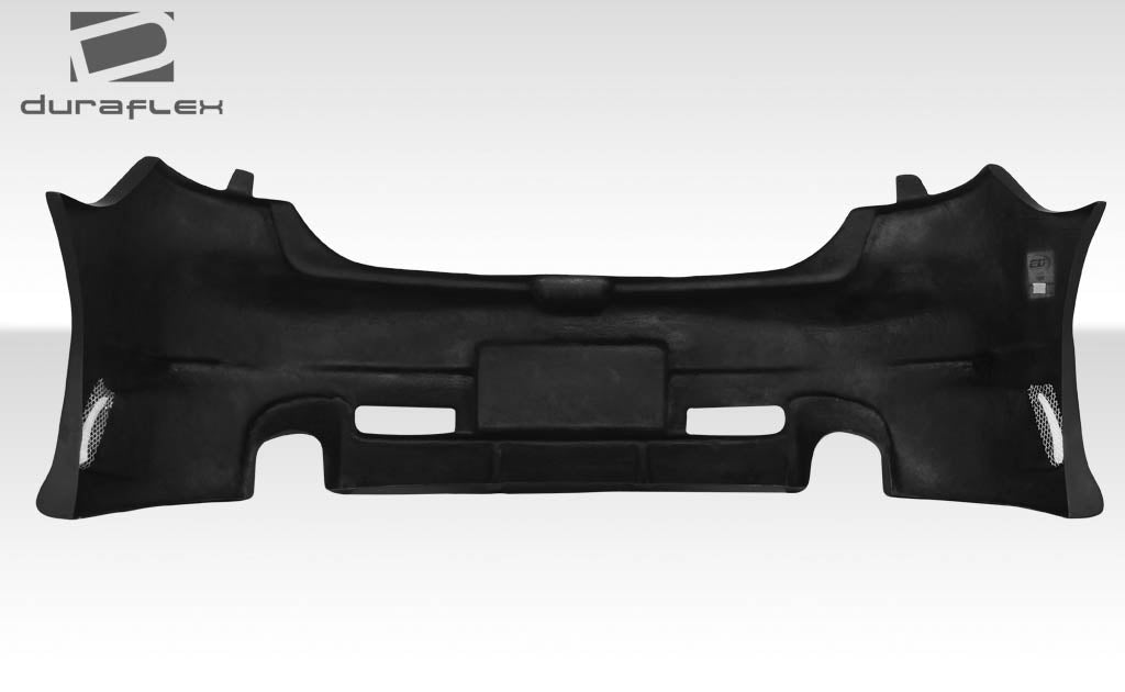 Extreme Dimensions Duraflex Raven Rear Bumper Cover Compatible With 2004-2009 Mazda 3 - 1 Piece - 100567