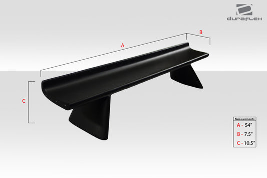 Extreme Dimensions Duraflex Universal Cobra R Wing Spoiler Body Kit - 1 Piece - 102213