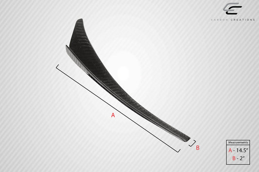 Carbon Creations Universal Type 1 Fuel Canards - 4 Piece - 102903