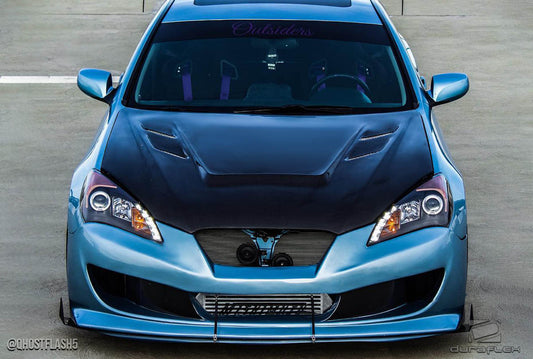 Extreme Dimensions Duraflex Circuit Front Bumper Cover Compatible With 2010-2012 Hyundai Genesis - 1 Piece - 105828