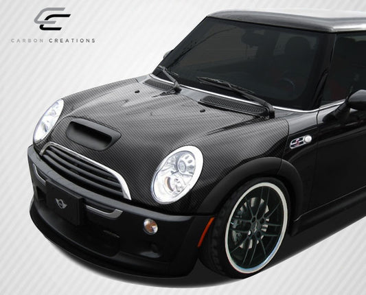 Carbon Creations OEM Look Hood Compatible With 2002-2006 MINI Cooper 2005-2008 Convertible R52 - 1 Piece - 106323