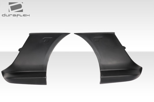 Extreme Dimensions Duraflex Adonis Rear Lip Add On Spoiler Compatible With 2007-2008 Hyundai Tiburon - 2 Piece - 107445