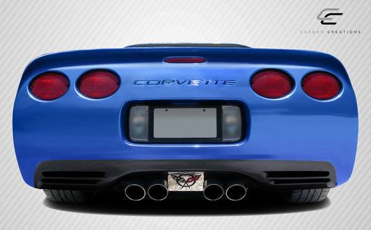 Carbon Creations SP-R Rear Bumper Cover Compatible With 1997-2004 Chevrolet Corvette - 1 Piece - 107479