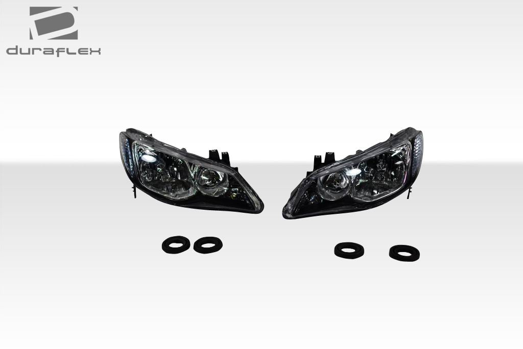 Extreme Dimensions Type R Conversion Headlights Compatible With 2006-2011 Civic 4DR - 2 Piece - 108043