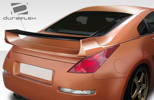 Extreme Dimensions Duraflex Vader 3 Wing Spoiler Compatible With 2003-2008 Nissan 350Z - 1 Piece - 108080