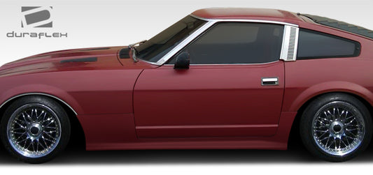 Extreme Dimensions Duraflex MS-R Side Skirts Compatible With 1970-1978 Nissan 240Z - 2 Piece - 108119