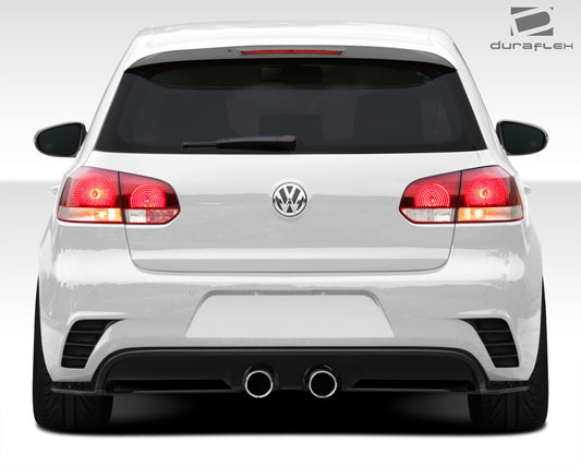 Extreme Dimensions Duraflex RV-S Rear Bumper Cover Compatible With 2010-2014 Volkswagen Golf - 1 Piece - 108294