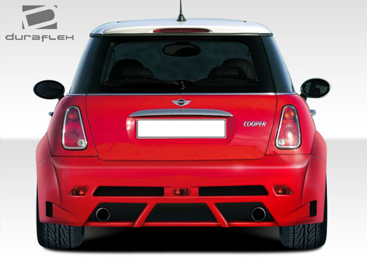 Extreme Dimensions Duraflex Type Z Wide Body Rear Bumper Cover Compatible With 2002-2006 MINI Cooper - 1 Piece - 108319