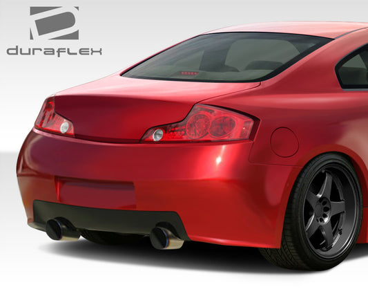 Extreme Dimensions Duraflex GT500 Wide Body Rear Bumper Cover Compatible With 2003-2007 Infiniti G Coupe - 1 Piece - 108500
