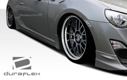 Extreme Dimensions Duraflex TD3000 Side Skirts Compatible With 2013-2020 FRS 86 BRZ - 2 Piece - 108515