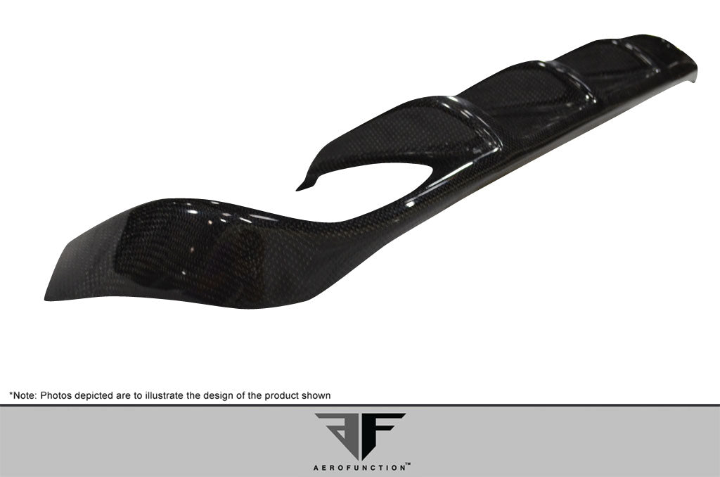Aero Function AF-1 Rear Lip Add On Spoiler Compatible With 2008-2013 BMW M3 - 1 Piece - 108519