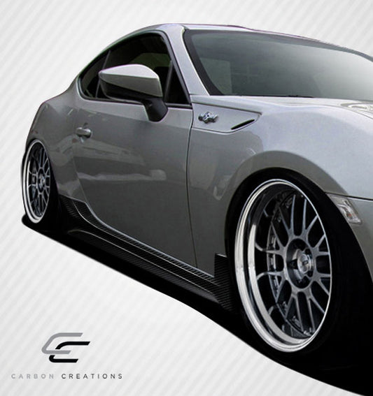 Carbon Creations TD3000 Side Skirts Compatible With 2013-2020 FRS 86 BRZ - 2 Piece - 108543