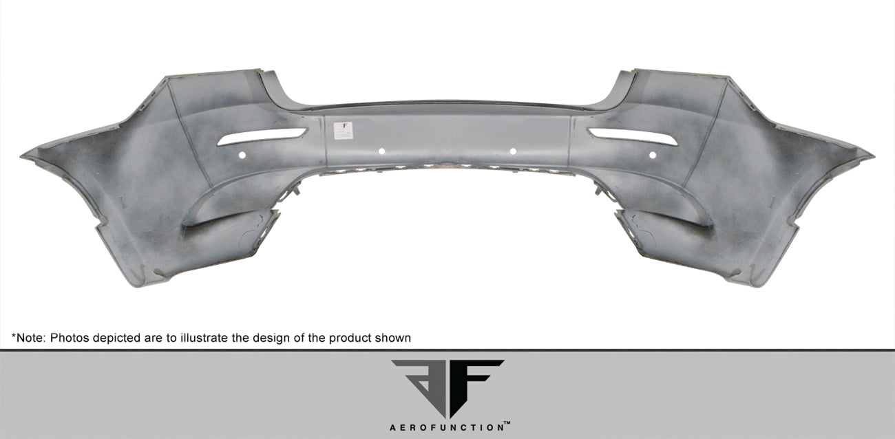 Aero Function AF-4 Rear Bumper Cover Compatible With 2008-2014 BMW X6 - 1 Piece - 108612