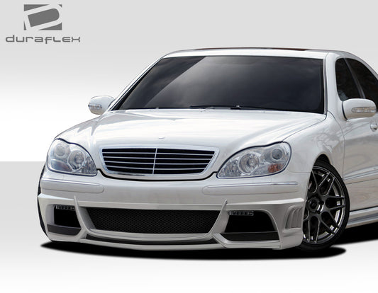 Extreme Dimensions Duraflex W-3 Front Bumper Cover Compatible With 2000-2002 Mercedes S Class - 1 Piece - 108810