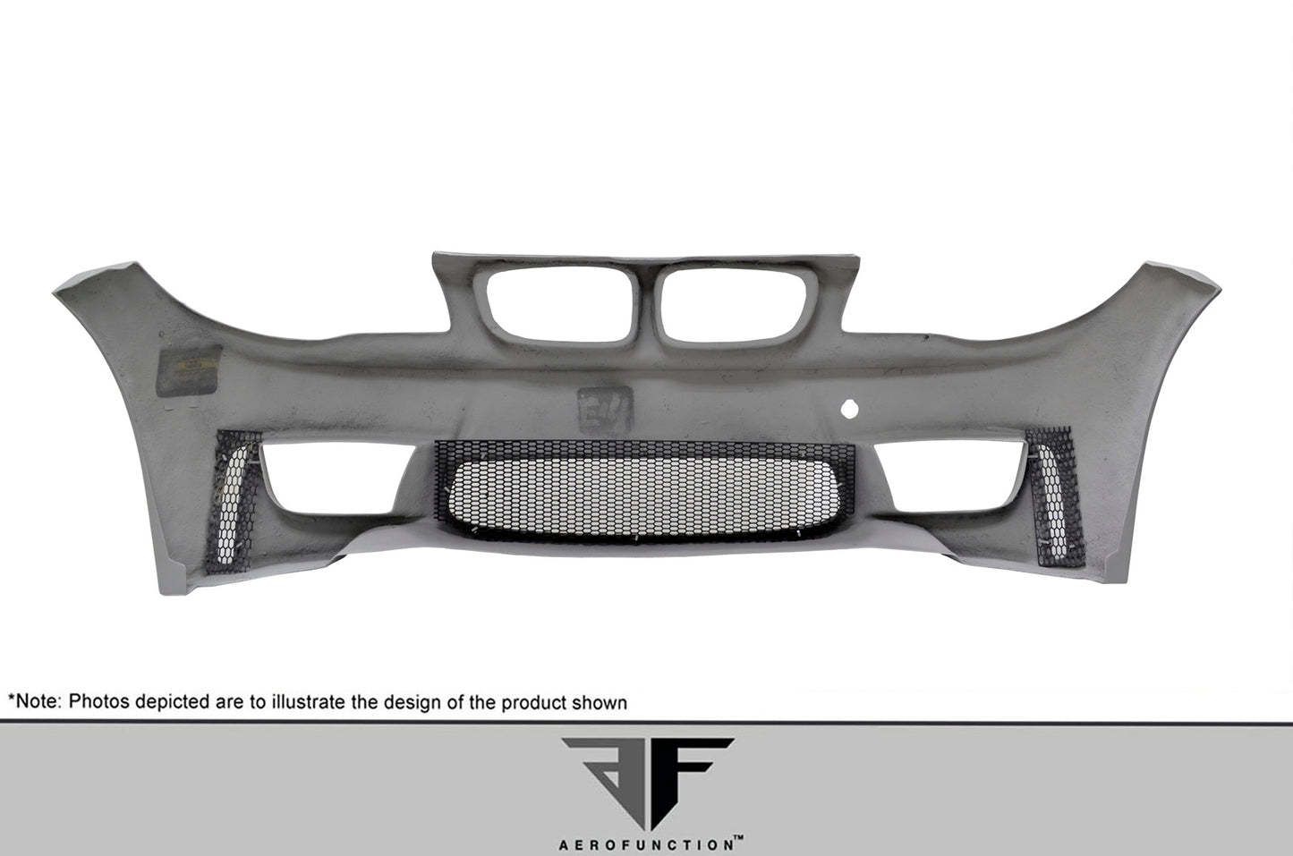 Aero Function AF-1 Front Bumper Cover Compatible With 2008-2013 BMW 1 Series - 1 Piece - 108856