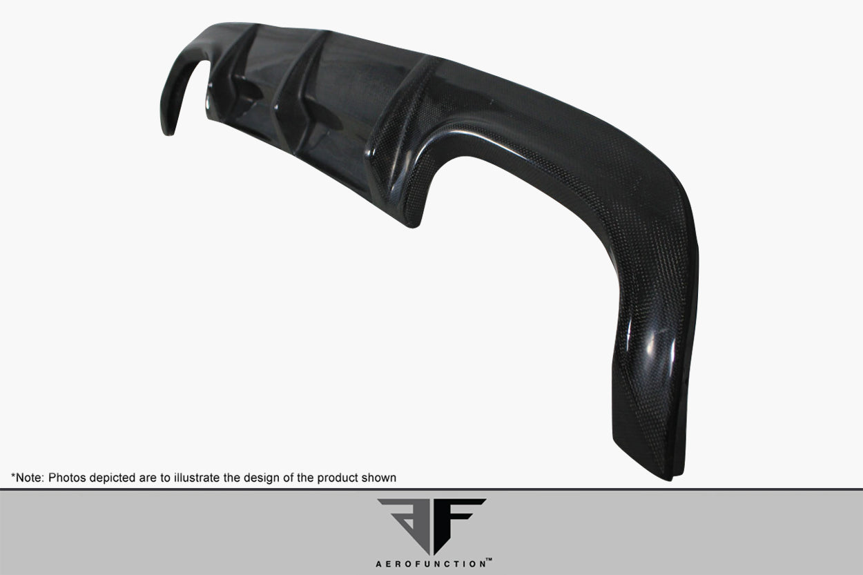 Aero Function AF-1 Rear Lip Add On Spoiler Compatible With 2007-2009 Mercedes CL 63 - 1 Piece - 108924
