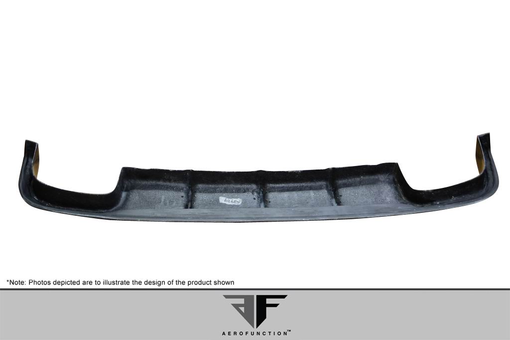 Aero Function AF-3 Rear Lip Add On Spoiler Compatible With 2010-2013 Mercedes E Class - 1 Piece - 108929